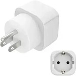 HAMA Reiseadapter USA, Kanada, Karibik, Japan und Ostasien Typ B, 3-polig, wei&szlig;