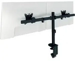 LEITZ Ergo Slim Dual Monitorarm schwarz
