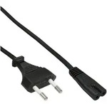 INLINE Netzkabel, Netzstecker CEE7/16 Schweiz auf Euro 8 C7 Stecker, 1,8m