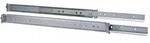 INTER-TECH Teleskopschienen, f&uuml;r 500-800cm Einbautiefen, edelstahl, 455mm, 1HE