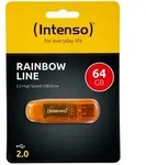 INTENSO Rainbow Line orange 64GB