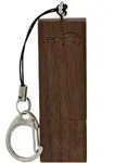 INLINE woodstick USB 3,0 Speicherstick, Walnuss, 128GB