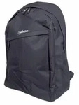 MANHATTAN Knappack Notebook Rucksack fuer Notebooks bis 37,5 cm 15,6 Top Load schwarz
