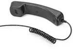 DIGITUS USB Telefonh&ouml;rer / Handset USB A-RJ10 Stecker, Kabell&auml;nge: 1,80-1,90 m