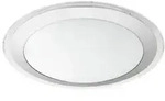 EGLO LED-DL 340X340 WS/SILBER/KLAR COMPETA 1