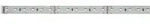 PAULMANN Function MaxLED 500 Strip 50cm Tageslichtwei&szlig; 3W 24V Silber