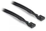 DELOCK Kabel USB Pinheader 10pin > Pinheader 10pin Bu/Bu 50 cm