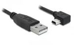 DeLOCK USB 2.0 Kabel A/Mini-B 5-polig 0.5m, gewinkelt