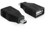 DELOCK Adapter USB 2.0-A Buchse > USB-mini Stecker