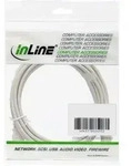INLINE USB 2,0 Verl&auml;ngerung, Stecker / Buchse, Typ A, beige/grau, 1m