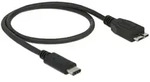 DELOCK Kabel USB 3.1 C Stecker > Micro-B Stecker 0,5m