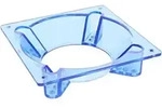 INLINE L&uuml;fteradapter, 120mm auf 70/80/90mm, f&uuml;r CPU-K&uuml;hler, Acryl