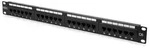 Digitus Professional Patchpanel Cat6 KLasse E ungeschirmt 19" schwarz, 24-Port, 1HE