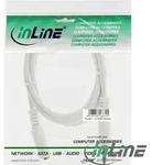 INLINE Klinke Verl&auml;ngerung, 3,5mm Klinke Stecker/Buchse, 5m Stereo, wei&szlig; / gold