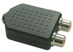 INLINE Audio Adapter, 3,5mm Klinke Bu Stereo an 2x Cinch Bu