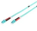 DIGITUS LWL Patchkabel, Duplex, LC zu LC MM OM3 50/125 &Aacute;, 2 m