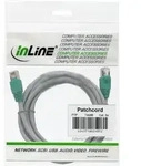 INLINE Crossover Patchkabel, SF/UTP, Cat,5e, grau, 1m
