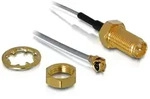 DeLOCK Antennenkabel, MHF/U.FL-LP-067/I-PEX auf SMA Adapter Kabel 0.2m