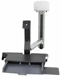 ERGOTRON StyleView Sit-Stand Combo mit Ablageflaeche Wandmontage LCD bis 61cm 24Zoll