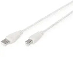 DIGITUS USB 2.0 Anschlusskabel, Typ A - B St/St, 1.8m, USB 2.0 konform, be