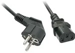LINDY 5m IEC-Netzkabel Schuko an IEC-C13