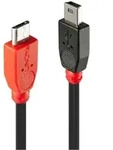 LINDY USB 2.0 Kabel Micro-B/Mini-B OTG, 1m