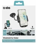 SBS Saugnapf-Universalhalterung f&uuml;r Smartphones bis zu 6", schwarz