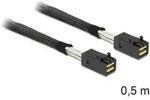 DELOCK mini SAS x4 [SFF-8643] Kabel, 0.5m