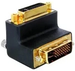 DELOCK Adapter DVI29pin St/Bu gewinkelt