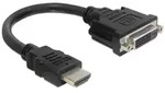 DELOCK HDMI/DVI Kabel St/St, 0.2m