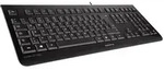 CHERRY KC 1000, schwarz, USB, US