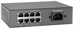 LEVEL ONE 10.5" 8 Port 10/100Mbps Switch mit 4 PoE Ports und internem Netzteil (max.