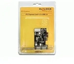 DELOCK PCIe Karte > 2x extern USB 3.0 NEC Chipset