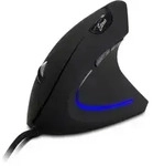 INTER-TECH Eterno KM-206WR ergonomische Vertikal-Maus f&uuml;r Rechsh&auml;nder schwarz, USB