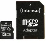 INTENSO Micro SDXC Karte 128GB UHS-I Professional mit Adapter