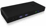 ICY BOX IB-DK2251AC USB 3.0 Notebook DockingStation HDMI&laquo; bis zu 2K@60 Hz