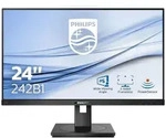 PHILIPS B-line 242B1, 23.8" 1920x1080, 4ms, IPS, 75 Herz, Audio 2x2W, VGA, DVI, HDMI,