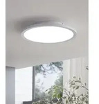 EGLO LED DECKENLEUCHTE ALU KUNSTSTOFF WEISS DM300 DIMMBAR
