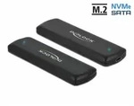 DELOCK Externes USB Type-C Combo Geh&auml;use f&uuml;r M.2 NVMe PCIe