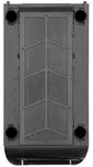 SilverStone Seta A1 Titanium, schwarz, Glasfenster