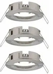 PAULMANN Einbauleuchte Choose Basisset starr IP44 rund 78mm max. 3x10W dimmbar 