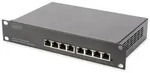 DIGITUS Professional DN-801 Rackmount Gigabit Managed Switch, 8x RJ-45