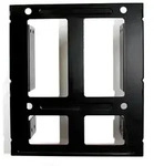 FANTEC Einbaurahmen f&uuml;r 2x 2,5 Zoll HDD/SSD