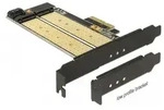 DELOCK PCI Express Card > 2 x internal M.2 NVMe/SATA SLV 117154