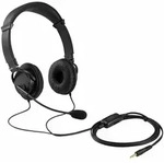 KENSINGTON Classic 3.5mm Headset mit Mikrofon und Lautst&auml;rkeregler