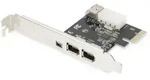 DIGITUS DS-30201-5, 3x FireWire, PCIe x1