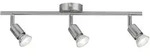 PAULMANN Spotlight Carolina max 3x10W GU10 Nickel matt 230V Metall