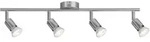 PAULMANN Spotlight Carolina max 4x10W GU10 Nickel matt 230V Metall