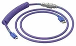 GLORIOUS PC Gaming Race Coiled Cable Nebula, USB-C auf USB-A Spiralkabel - 1,37m,