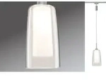 PAULMANN URail LED Pendulum Arido II 1x5W GU10 Chrom matt/Klar/Satin 230V Metall/Glas